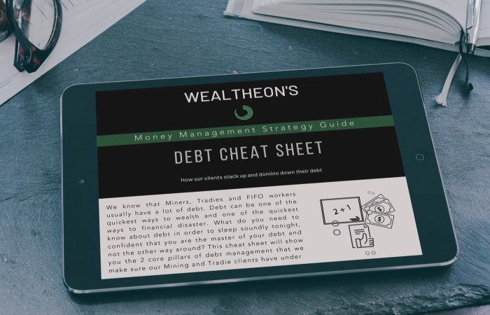 A Get Out of Debt Cheat Sheet